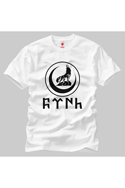 Crazy Gokturk turska osmanska turka zastava muška majica