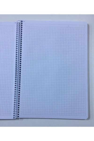 Gıpta Camper Pink A4 Spiral Checked Notebook