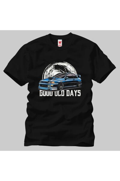 Crazy Ανδρικό μπλουζάκι Subaru Impreza Good Old Days