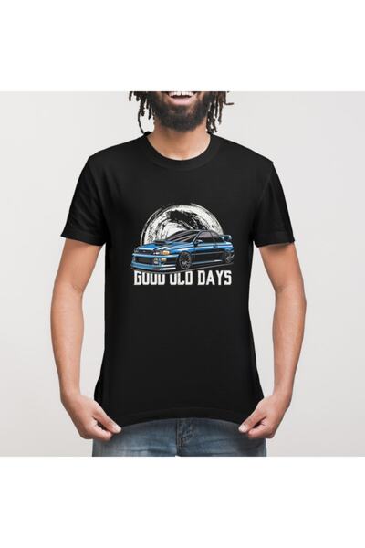 Crazy Ανδρικό μπλουζάκι Subaru Impreza Good Old Days