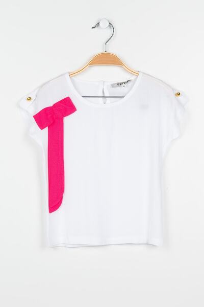 Pitti Girl's White Blouse 9231