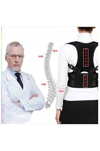 Ankaflex Lifestyle Medikal Kifoz Skolyoz Korsesi Manyetik Dik Duruş Korsesi Yeleği