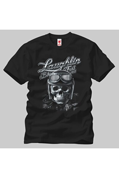 Crazy Чоловіча футболка Bike Fest з малюнком черепа