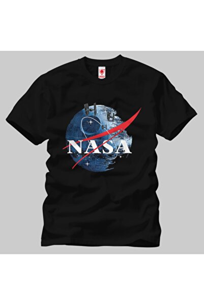 Crazy Футболка для чоловіків Star Wars Nasa Death Star Logo