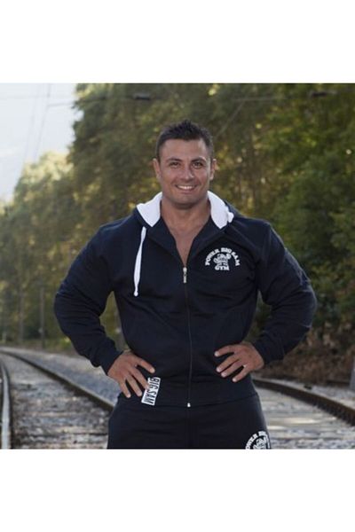 Big Sam Black Winter Zippered Tracksuit Top 3552