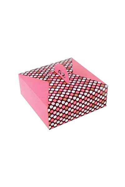 BENS Kare Saplı Turta Kutusu (Eko) No:0 18x18x11 Cm - (5 adet)