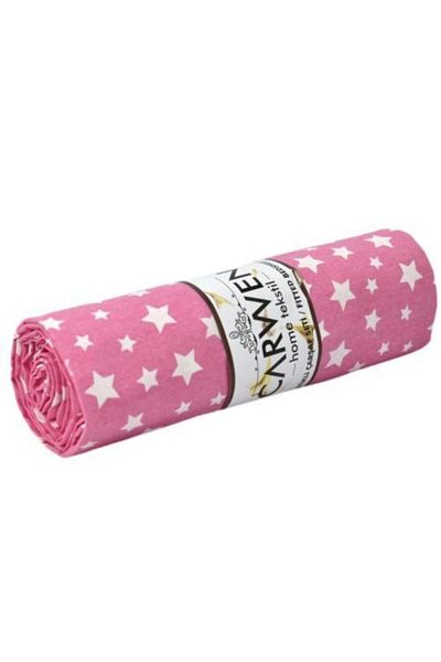 CARWEN TEKSTİL طقم ملاءات مرنة من نسيج القطن رانفورس مقاس 100x200