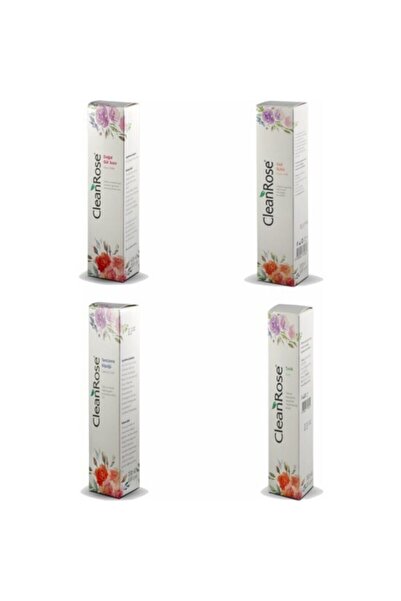 Clean Rose Cleanrose Makyaj Temizleme Seti (Doğal Gül Suyu, Temizleme Köpüğü,...