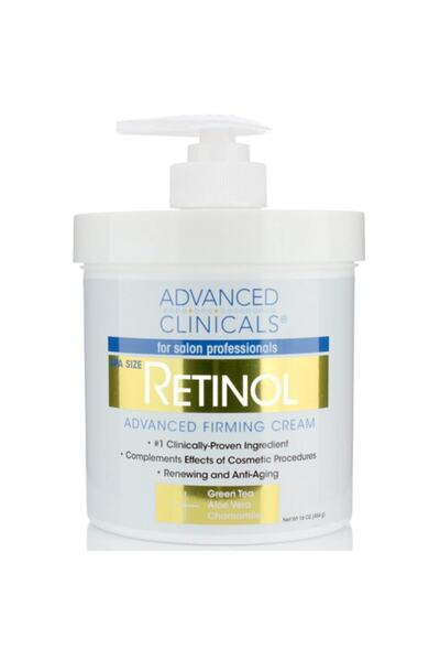 Advanced Clinicals Retinol Firming Cream 454Gr