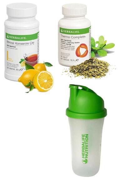 Herbalife Limon Aromalı 50 gr Çay Thermo Complete Ve Shaker