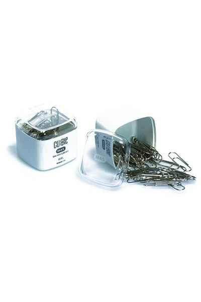 Mas 1244 Paper Clip (paperclip) Nickel Cubbie No:4 (8 Boxes)