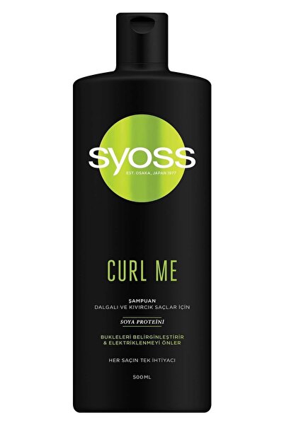 Syoss Curl Me Şampuan 500 ml X 6 Adet
