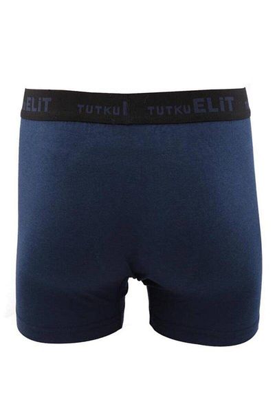 tutku iç giyim Tutku Elite Model Boxer Navy Blue-1252