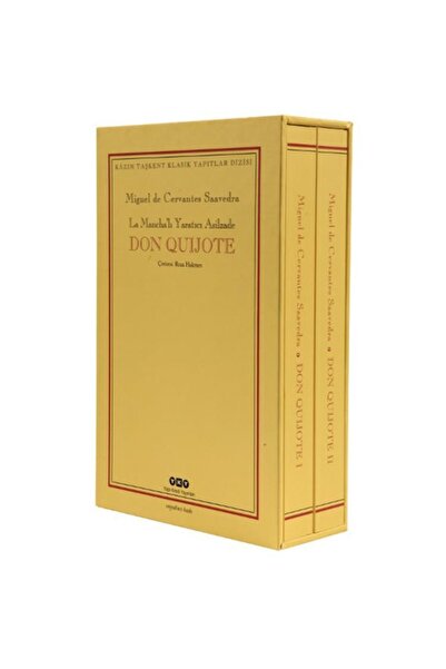 Yapı Kredi Yayınları Don Quijote 2 Cilt Takım Kutulu