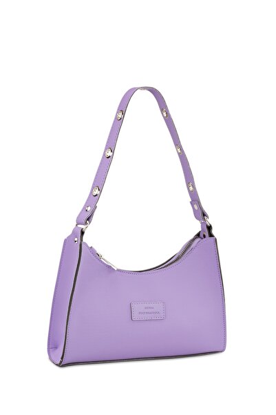 Housebags Ženska lila bageta Torba 195