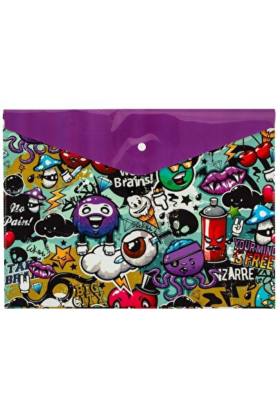 Bigpoint Snap File A4 με μοτίβο γκράφιτι