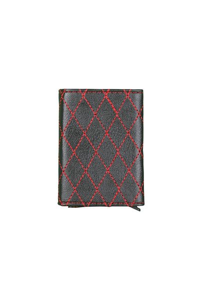 Ozka Leather Collection Портфейл с бродиран механизъм (лято)