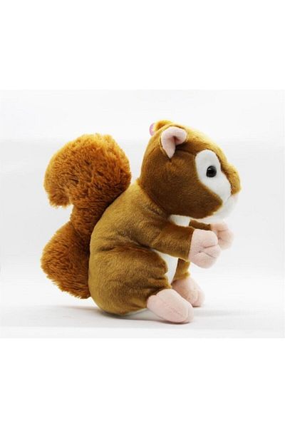Toystop Plush Squirrel 23 cm 2 Colors Kzl Df S3248