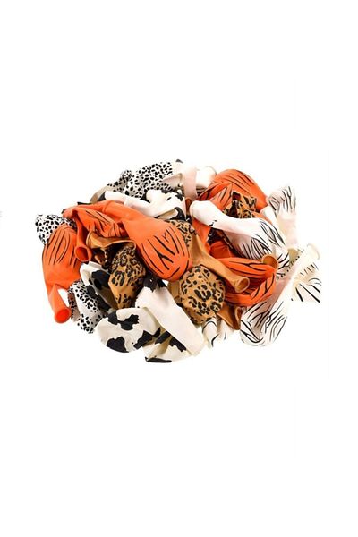 era balon Safari Themed Mixed Balloon 10 Pieces