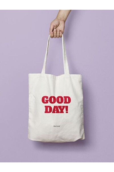 Bikutumutluluk Hediyelik - Bez Çanta - Good Day Bez Çanta
