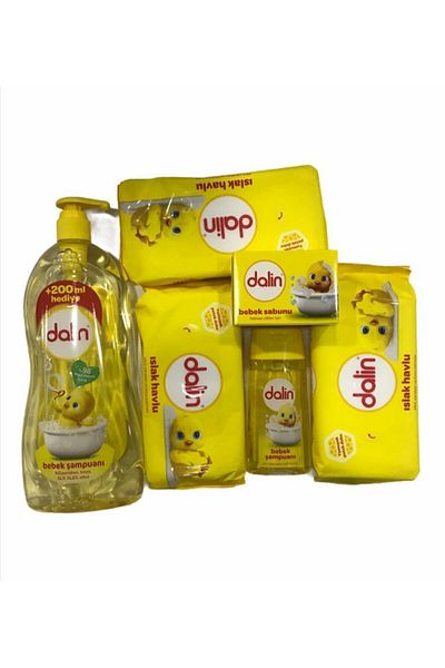 Dalin Baby Care Long Bag - 6 Piece Set