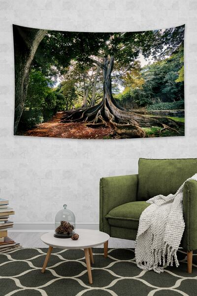 Vagonik Covor Acoperire Perete Pom De Pădure 150 X 100 Cm