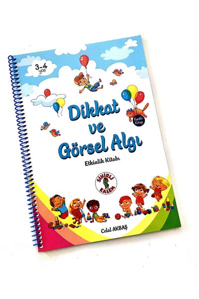 Sihirli Kalem Dikkat Ve Görsel Algı -etkinlik Kitabı- 3-4 Yaş