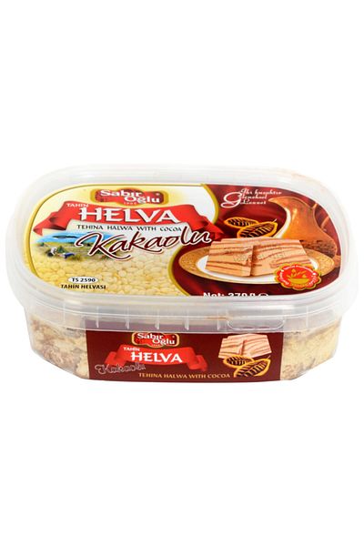 SABIROĞLU 370 Gr Halva Pls - Cocoa Butter
