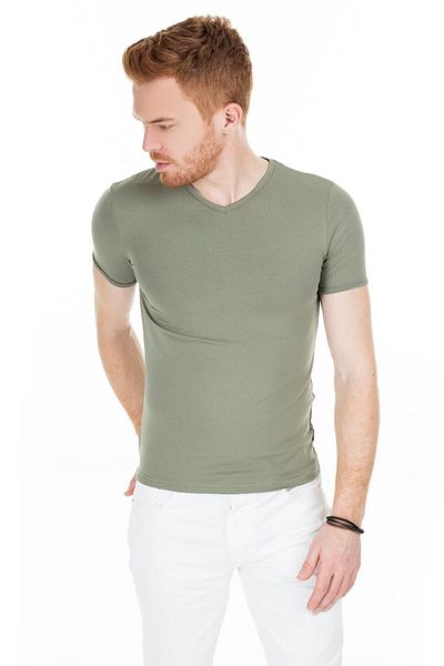 Cazador Μονόχρωμο Lycra Ανδρικό T-Shirt Jazz 4619