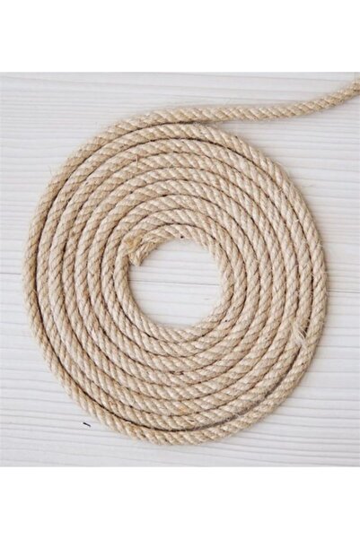 Aker Hediyelik Kordon Ip Urgan Ip Jüt Ip Kendir Ip 8mm 1m Hasır Ip Kendir Jüt...