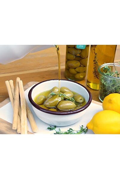 BALIKESİRLİ GURMEYLÜL PEYNİRCİLİK Kalamata Yeşil Kırma Zeytin 500 gr