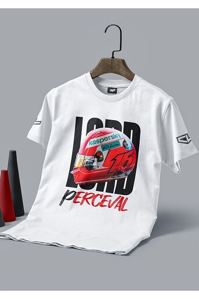 FANBOX SHOP Leclerc Lordperceval Unisex White T-shirt