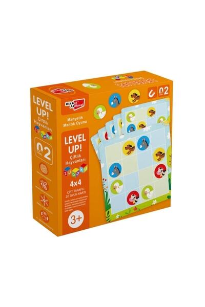 dikkat atölyesi Levelup!2 - Farm Animals Sudoku (Mind Game)