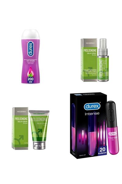 Durex Intense Uyarıcı Jel 200 Mlkayganlaştırıcı Uzatıcı Krem Ve Sprey