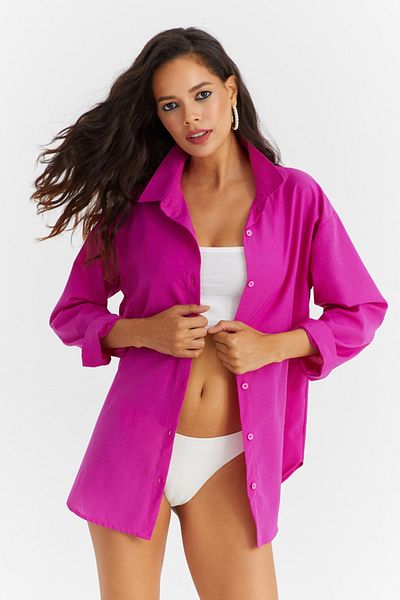 Cool & Sexy Hemd - Lila - Regular Fit