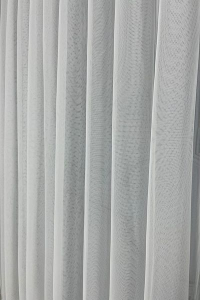 perdemony Tulle Curtain Honeycomb Floor Tight Pleat 1/3 350X260 cm Grek Tulle Curtain