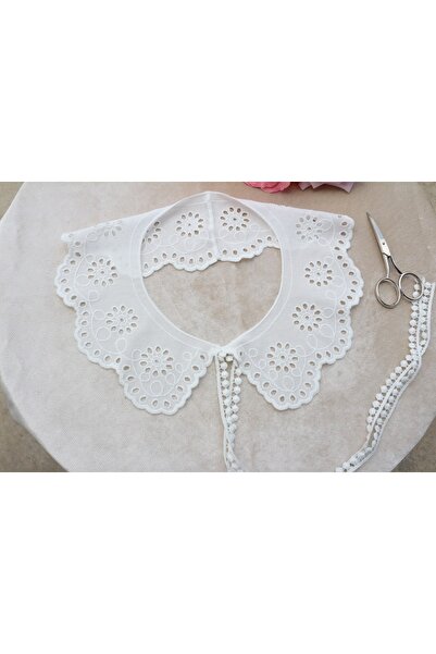 SHERLOCK HOME Seyyar Vintage Pamuklu Yaka