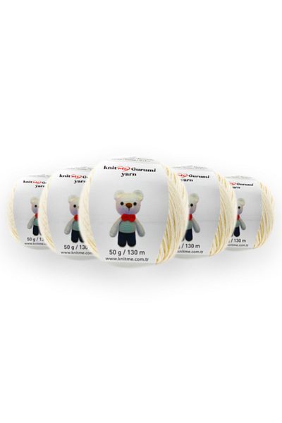 knitme Γκουρούμι 5 Πακέτο Αμιγκουρούμι, Πόντς Χειροποίητο Νήμα Τάκα Ίνα (ka1030)