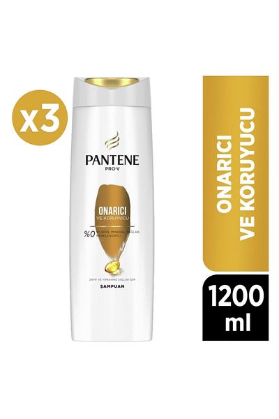 Pantene 400 Ml 3 Shampoo Repair and Protective Care