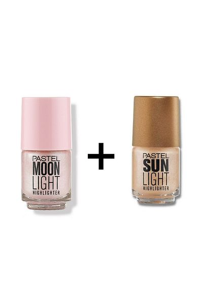 Pastel Profashion Mini Liquid Illuminator – Moon Light - Sun Light Highlighter