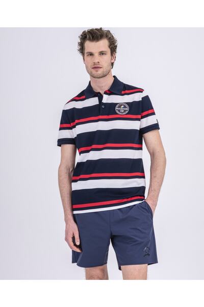 PAUL&SHARK Men's Knitted Poloshirt C.wCotton
