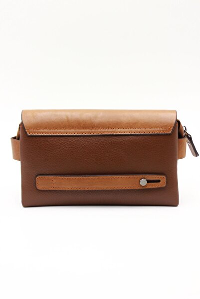 Grande 4267 100% Genuine Leather Men's Hand/Clutch Bag Brown