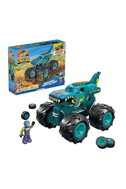 mattel Hdj95 Mega, Hot Wheels Wrex Monster Truck, 187 Parça, +5 Yaş