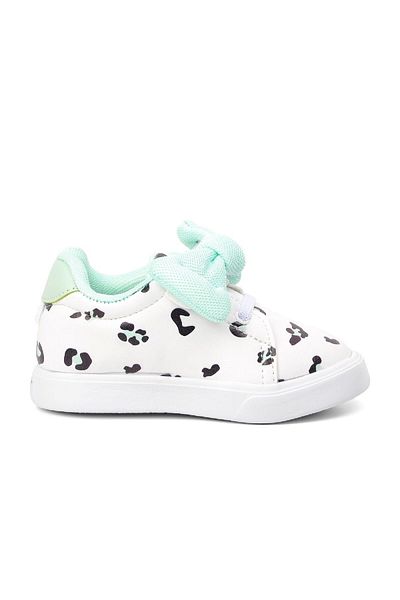 Cool Multicolor - Alb Verde Velcro Pantofi sport pentru fetiță