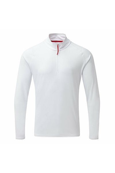Gill Men's UV Tec Long Sleeve Zip Tee