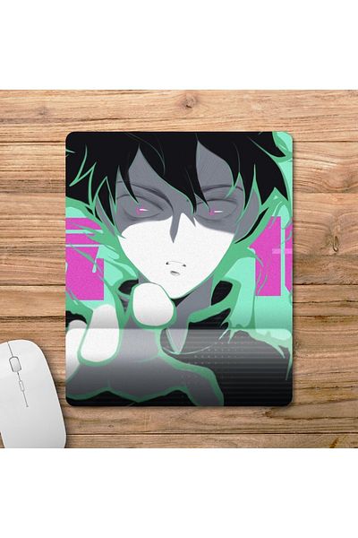 Pixxa موديل لوحة ماوس Mob Psycho 100 مع مسند للمعصم - 2