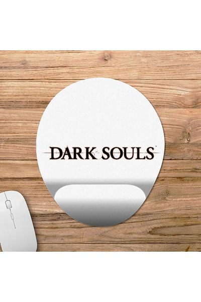 Pixxa نموذج لوحة الماوس Dark Souls مع مسند للمعصم - 2 بيضاوي