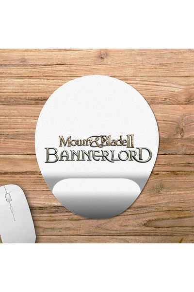 Pixxa Mount & Blade II: لوحة ماوس مدعومة للمعصم من Bannerlord - 5 بيضاوي