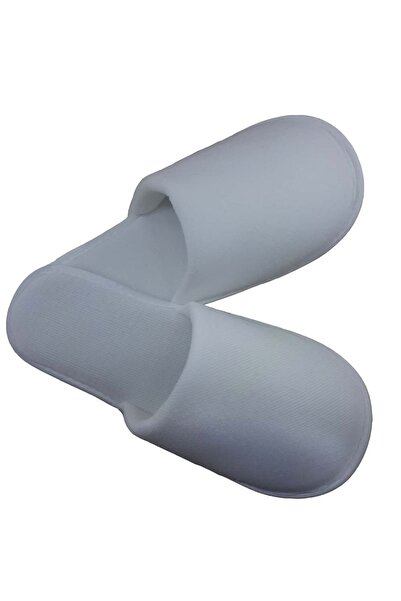 PRİVATE 1000 Çift 8 Mm Taban Çift Katlı Havlu Beyaz Otel Terliği Tek Kullanım...