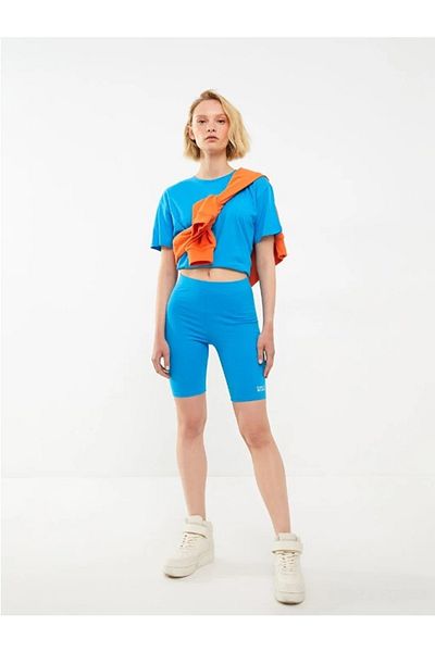 LC Waikiki Colanți damă Lcw casual cu talie elastică imprimați